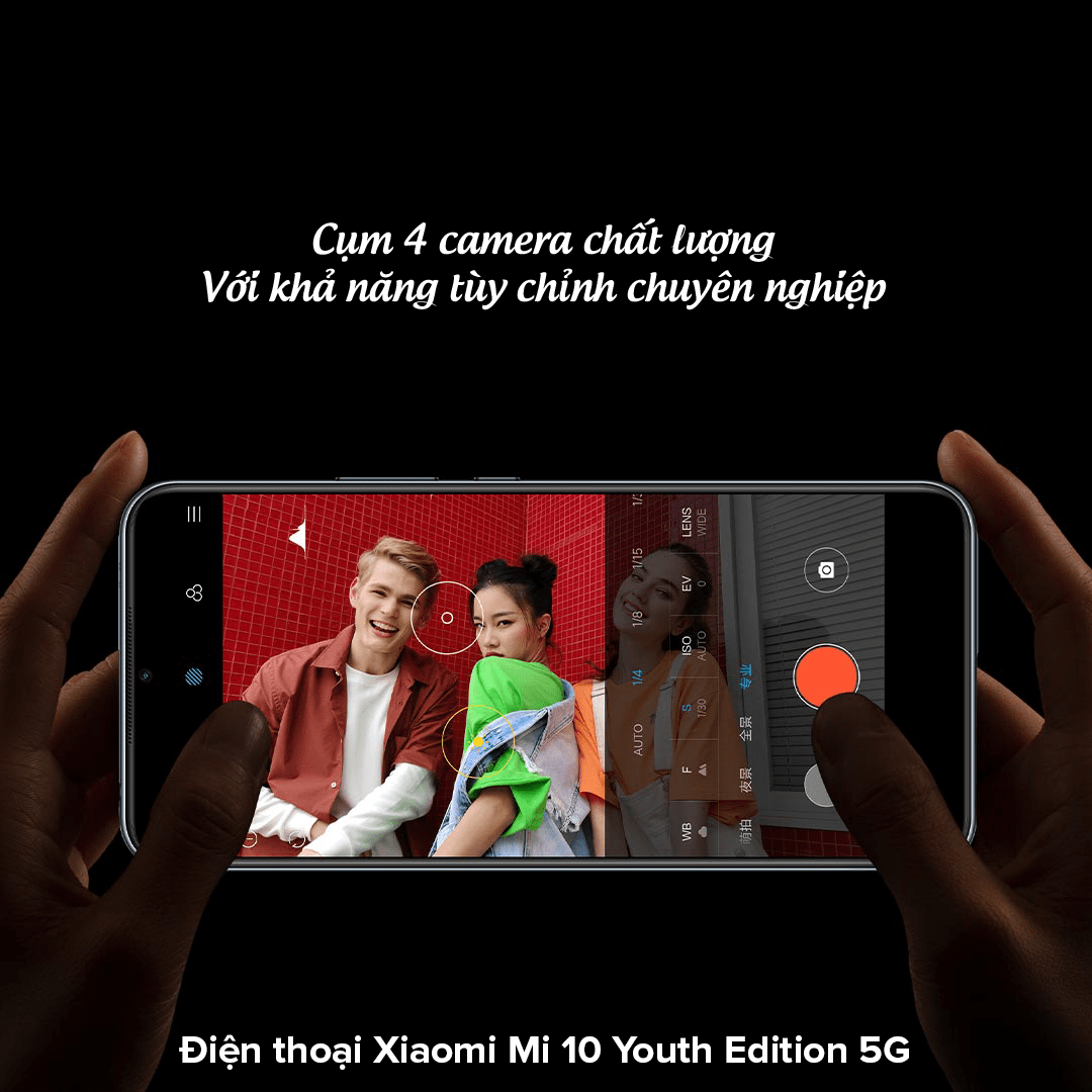 Điện thoại Xiaomi Mi 10 Youth Edition 5G 4 camera