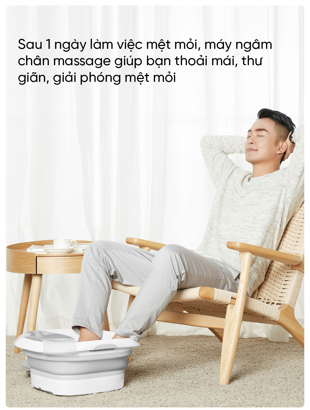 Máy massage chân Leravan LF-ZP008