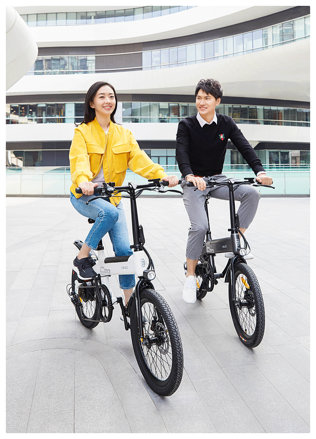Xe đạp điện Himo C20 năng động trẻ trung, phù hợp với mọi lứa tuổi 