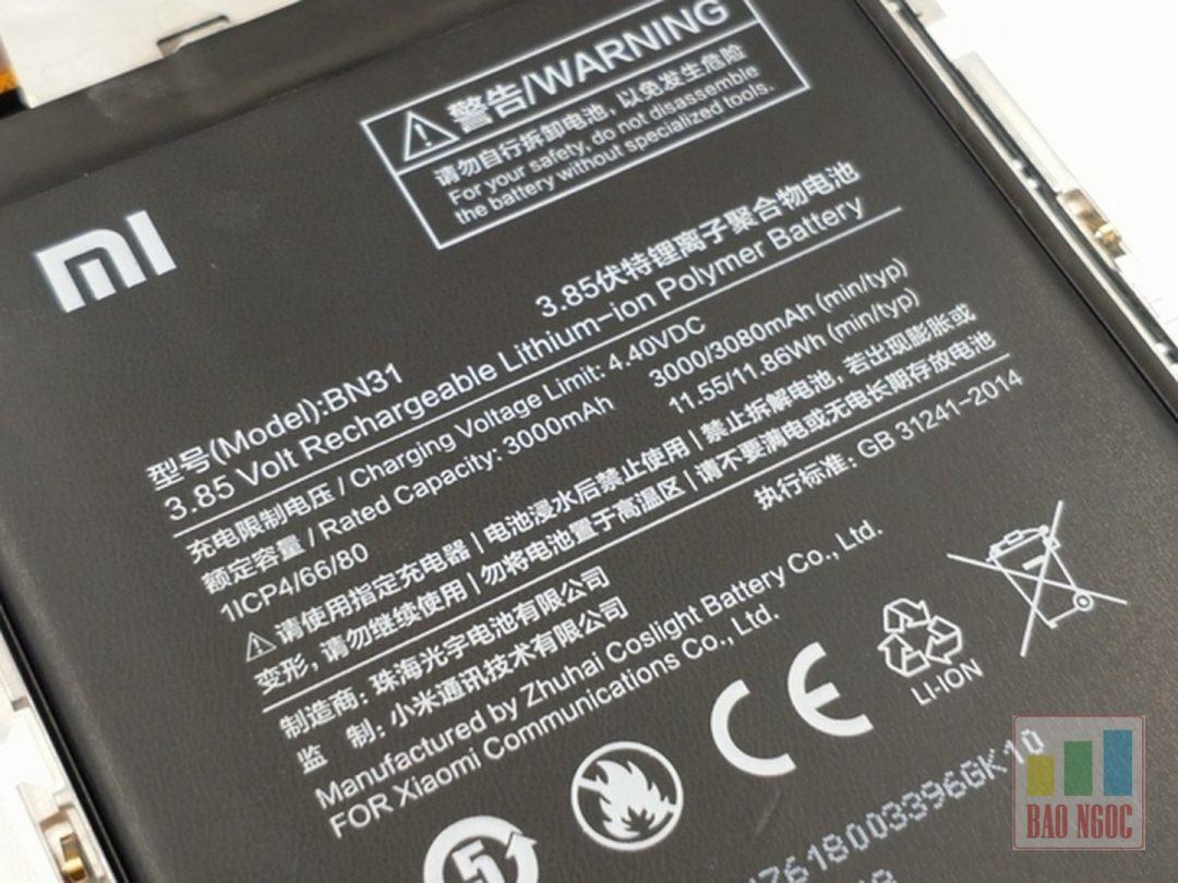 Pin Xiaomi Mi 5X / Mi A1 ( BN31 )