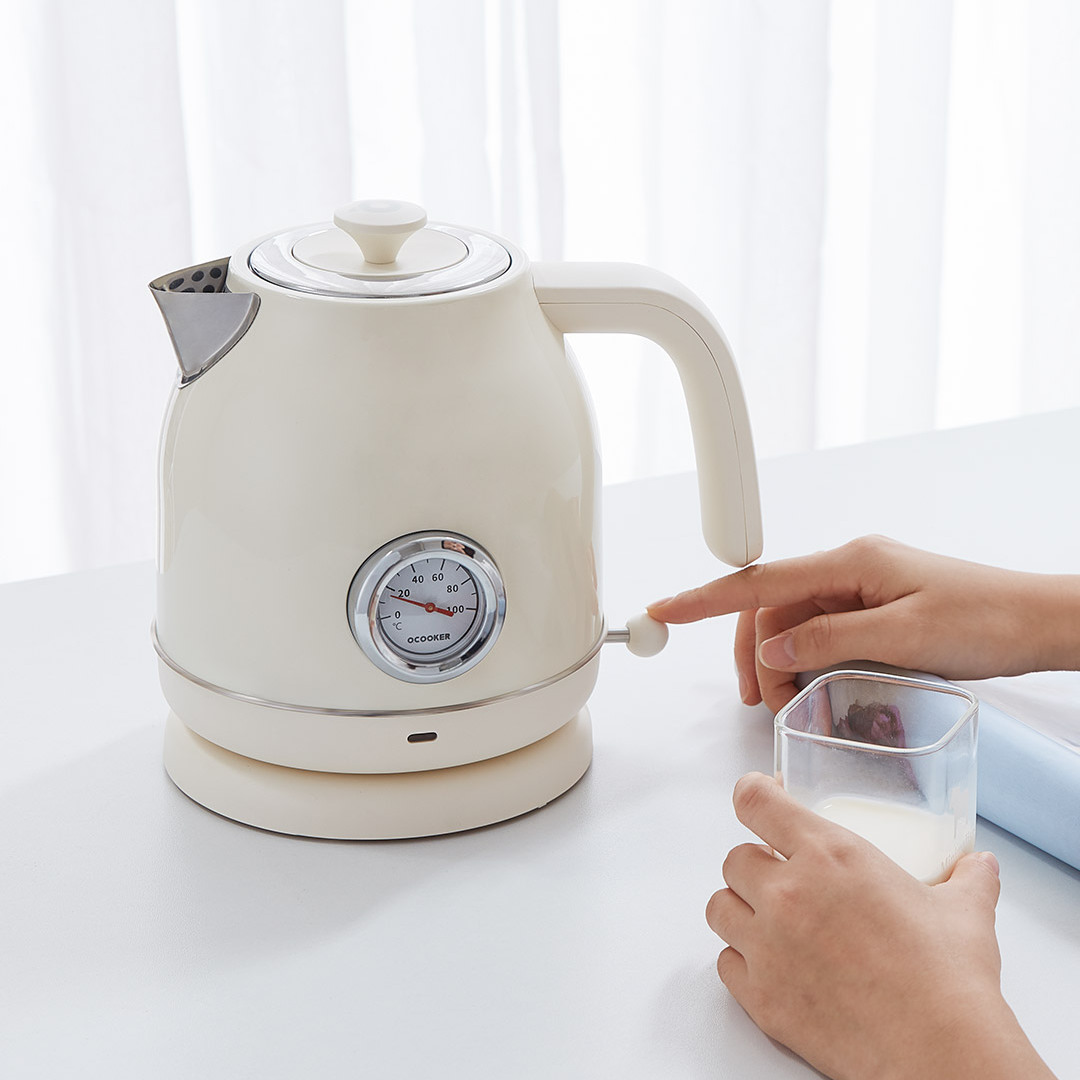 Ấm đun nước siêu tốc Xiaomi oCooker Retro có đo nhiệt độ