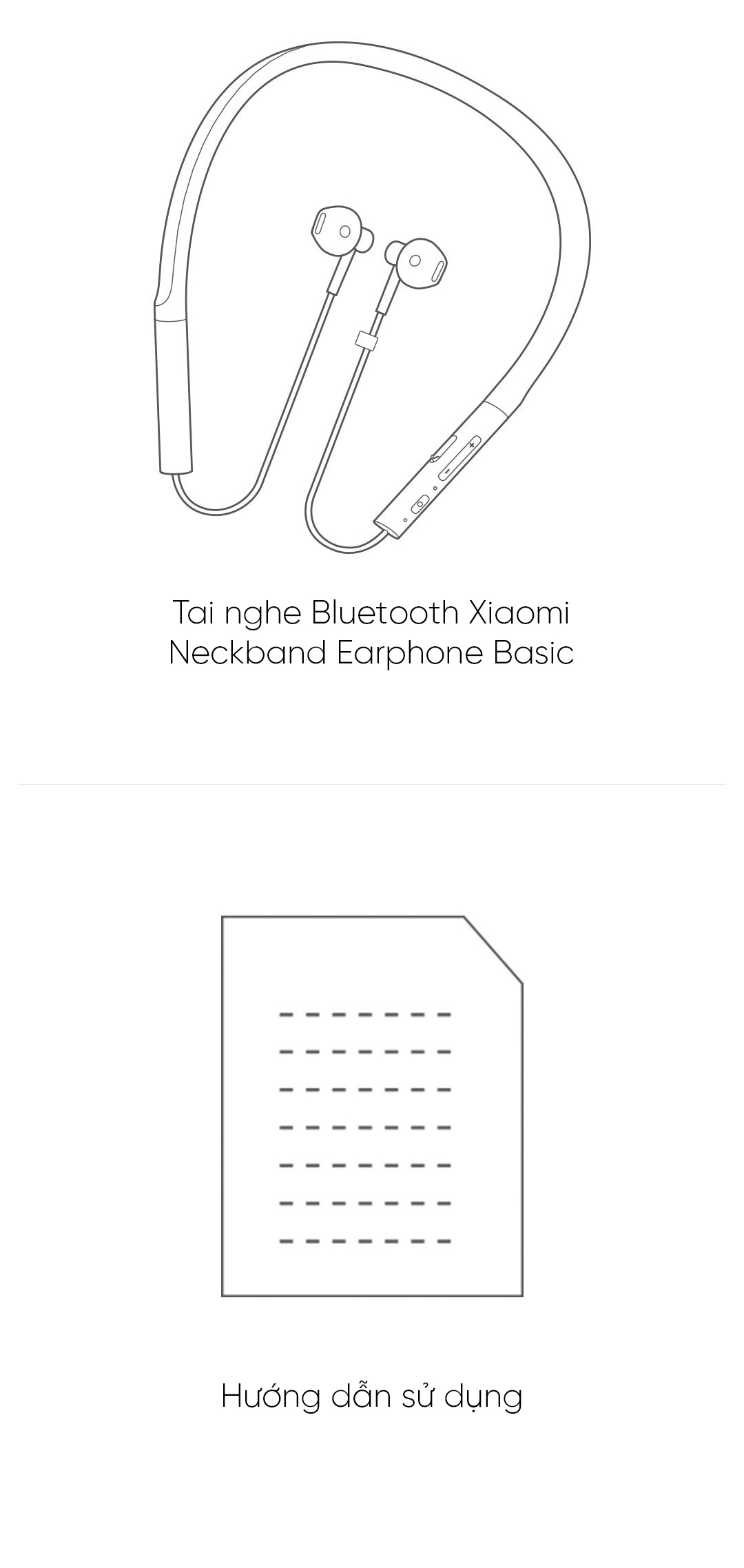 Tai Nghe Xiaomi Bluetooth Neckband Earphone LYQEJ02JY