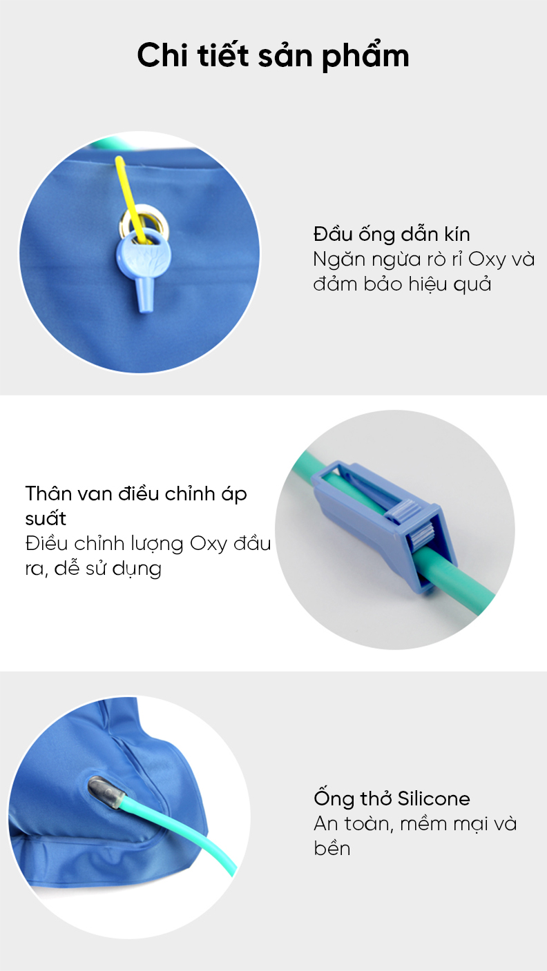 Túi đựng khí oxy 30L Yuwell SY-30L