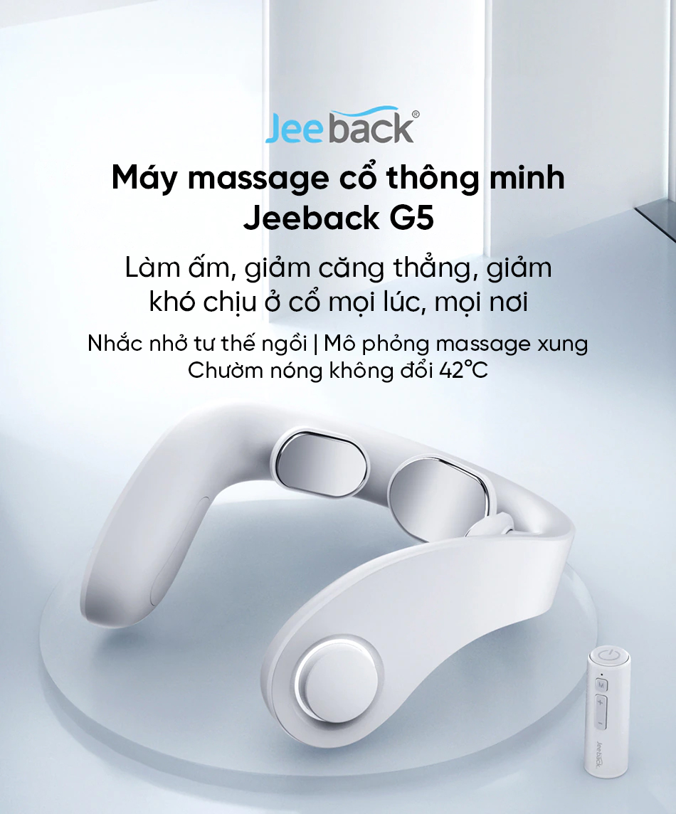 Máy massage cổ thông minh Jeeback G5