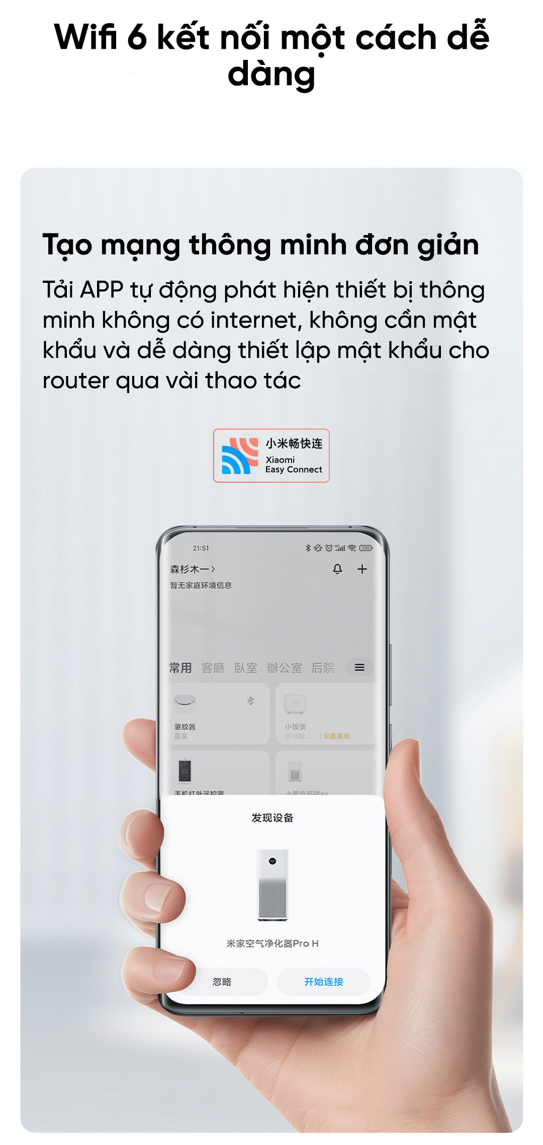 Bộ định tuyến router wifi 6 Xiaomi Redmi AX3000